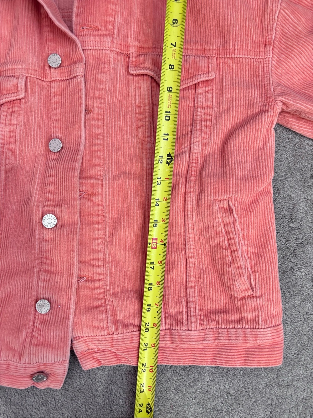 BDG Urban Outfitters Pink Corduroy Jacket (Fits like M) - Picture 6 of 7